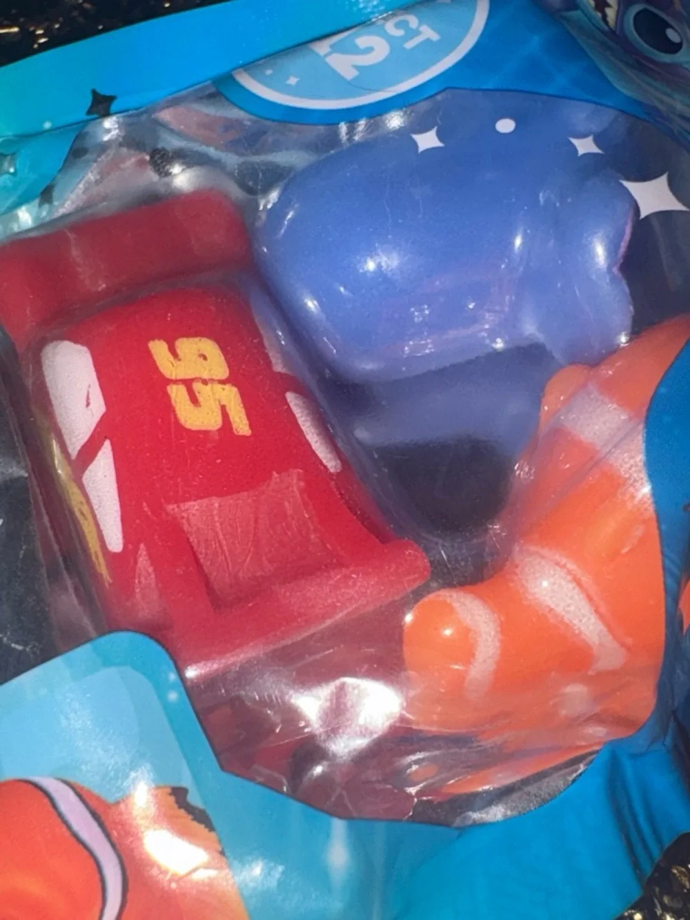 Disney JiggIes 3 Pack- NEMO, STITCH & LIGHTENING MCQUEEN